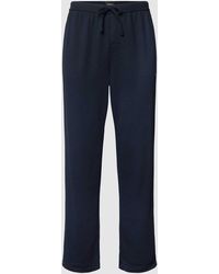 BOSS - Sweatpants Met Labeldetails - Lyst