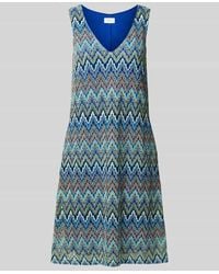 ROBE LÉGÈRE - Knielanges Kleid mit tiefem V-Ausschnitt - Lyst