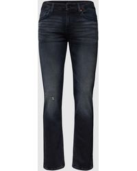 BOSS by HUGO BOSS - Slim Fit Jeans im Used-Look Modell 'Delaware' - Lyst