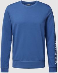 Polo Ralph Lauren - Sweatshirt mit Label-Print Modell 'LOOPBACK' - Lyst