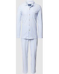 Polo Ralph Lauren - Slim Fit Pyjama Met Borstzak - Lyst