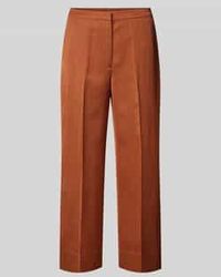 Stefanel - Broek Van Een Mix Van Viscose En Linnen - Lyst