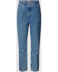 Tommy Hilfiger - Ultra High Tapered Mom Fit Jeans Met Labelstitching - Lyst