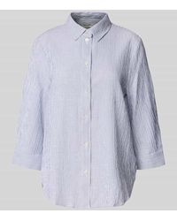 Maerz - Regular Fit Bluse mit 3/4-Arm - Lyst