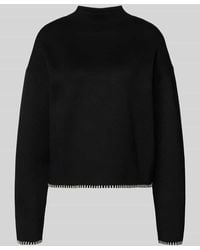 Jake*s - Strickpullover aus Viskose-Mix mit Stehkragen - Lyst