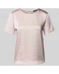 Weekend by Maxmara - Regular Fit T-Shirt Van Satijn En Jersey, Model 'Gilbert' - Lyst