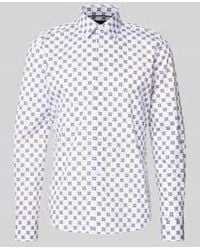 Joop! - Slim Fit Zakelijk Overhemd Met Kentkraag, Model 'Pierce' - Lyst
