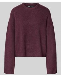 ONLY - Relaxed Fit Pullover mit Rundhalsausschnitt Modell 'SIMONI' - Lyst