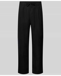 Knowledge Cotton - Loose Fit Hose mit Tunnelzug - Lyst