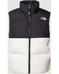 The North Face - Bodywarmer Met Labelstitching - Lyst