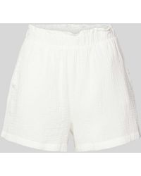 Vero Moda - High Waist Shorts mit Strukturmuster Modell 'NATALI' - Lyst