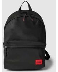 HUGO - Rugzak Met Labeldetail, Model 'Erik' - Lyst