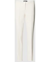 Cambio - Verkürzte Hose mit Bügelfalten Modell 'ROS' - Lyst