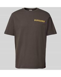 Superdry - T-Shirt mit Label-Print Modell 'TATTOO' - Lyst
