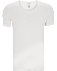 Hanro - T-Shirt mit Rundhalsausschnitt - Lyst