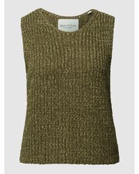8 by YOOX Synthetik Top in Braun Damen Bekleidung Pullover und Strickwaren Ärmellose Pullover 