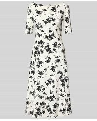 Ralph Lauren - Midikleid mit U-Boot-Ausschnitt Modell 'MUNZIE' - Lyst