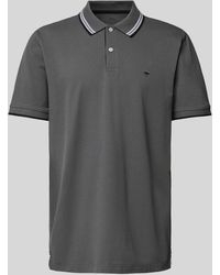 Fynch-Hatton - Regular Fit Poloshirt Met Contraststrepen - Lyst