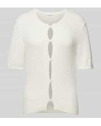Opus - Gebreid Jack Met 1/2-Mouwen, Model 'Dorla' - Lyst