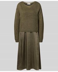 ROBE LÉGÈRE - Midikleid im Double-Layer-Look - Lyst