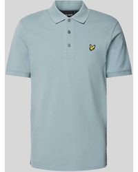Lyle & Scott - Slim Fit Poloshirt mit Logo-Patch - Lyst