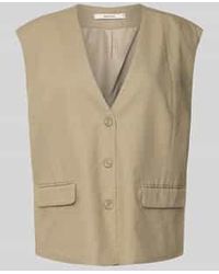 Gestuz - Gilet Met V-hals - Lyst
