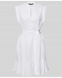 ARMANI EXCHANGE - Minikleid Mit Bindegürtel - Lyst