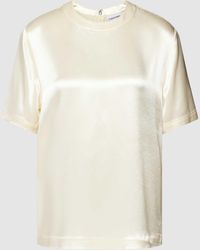 Calvin Klein - Blusenshirt mit Nahtreißverschluss Modell 'NAIA' - Lyst