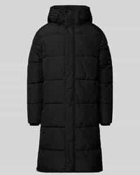 Icepeak - Gewatteerde Lange Jas Met Capuchon En Steekzakken, Model 'Ardek' - Lyst