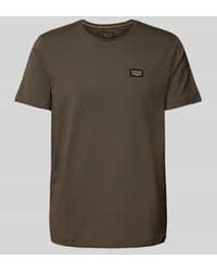 PME LEGEND - T-shirt Met Labelpatch - Lyst
