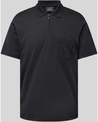 RAGMAN - Regular Fit Poloshirt mit Logo-Stitching - Lyst