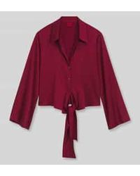 HUGO - Blouses Lange Mouw - Lyst
