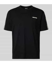 EA7 - Regular Fit T-Shirt Met Logo-Patch - Lyst