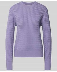 Tommy Hilfiger - Regular Fit Pullover aus reiner Baumwolle - Lyst