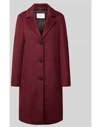 S.oliver - Regular Fit Lange Jas Met Wol - Lyst