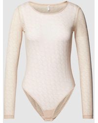 Guess - Body Mit Langen Ärmeln Modell 'Edytha' - Lyst