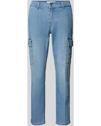 ANGELS - Straight Leg Jeans mit Cargotaschen Modell 'Cici' - Lyst