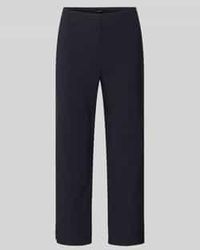 SteHmann - Slim Fit Broek Met Verkort Model - Lyst