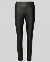 Soya Concept - Super Skinny Fit Broek Met Brede Band, Model 'Pam' - Lyst