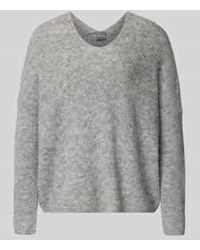 Mos Mosh - Oversized Gebreide Pullover Met Ribboorden, Model 'Thora' - Lyst