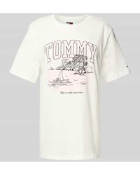 Tommy Hilfiger - Regular Fit T-Shirt aus reiner Baumwolle - Lyst