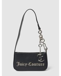 Juicy Couture Handtasche mit Label-Applikation Modell 'Jasmine' - Schwarz