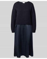 ROBE LÉGÈRE - Midikleid im Double-Layer-Look - Lyst