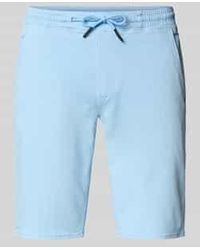 Blend - Korte Slim Fit Broek Met Tunnelkoord - Lyst