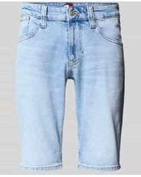 Tommy Hilfiger - Slim Fit Korte Jeans Van Katoenmix, Model 'Ronnie' - Lyst