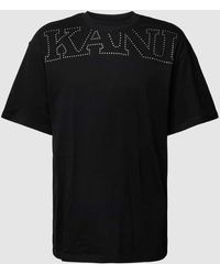 Karlkani - T-Shirt mit Label-Print - Lyst