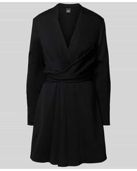 BOSS - Minikleid in Wickel-Optik Modell 'Dimkai' - Lyst