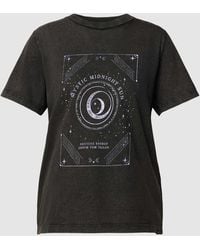 Tom Tailor - T-Shirt mit Motiv-Print - Lyst