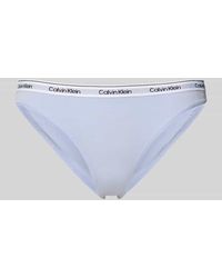 Calvin Klein - Slip mit elastischem Logo-Bund Modell 'Carousel' - Lyst