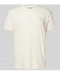 Tommy Hilfiger - Regular Fit T-shirt Van Puur Katoen Met Labelprint - Lyst